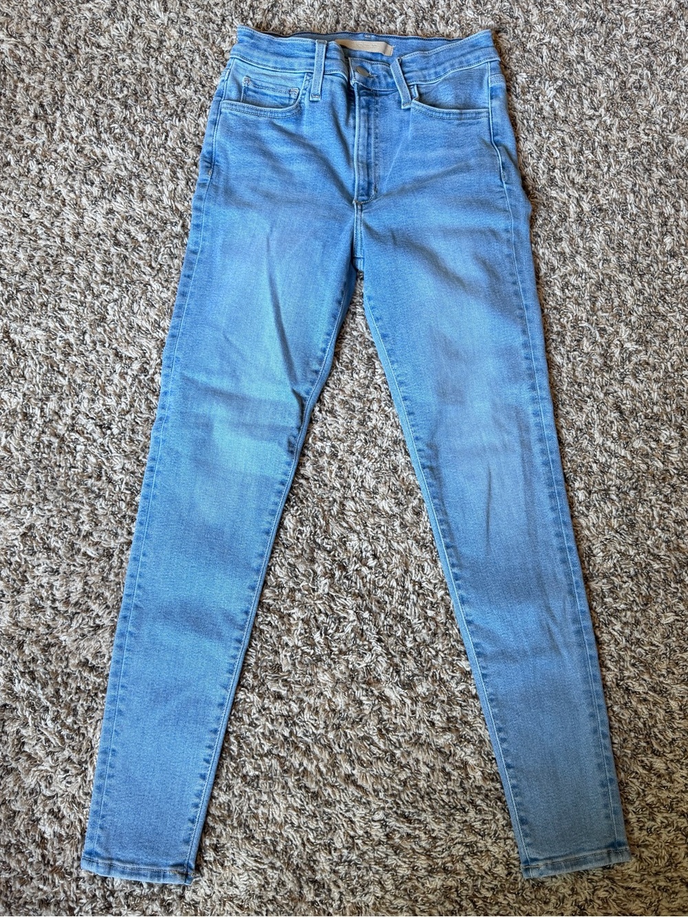 Joe’s Jeans Light Wash Women's High-Rise Skinny Jeans (Small/ 28)